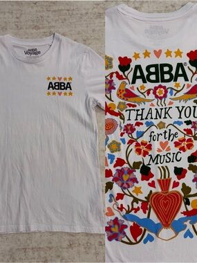ABBA M Abba Voyage Thank You For the Music Graphic T